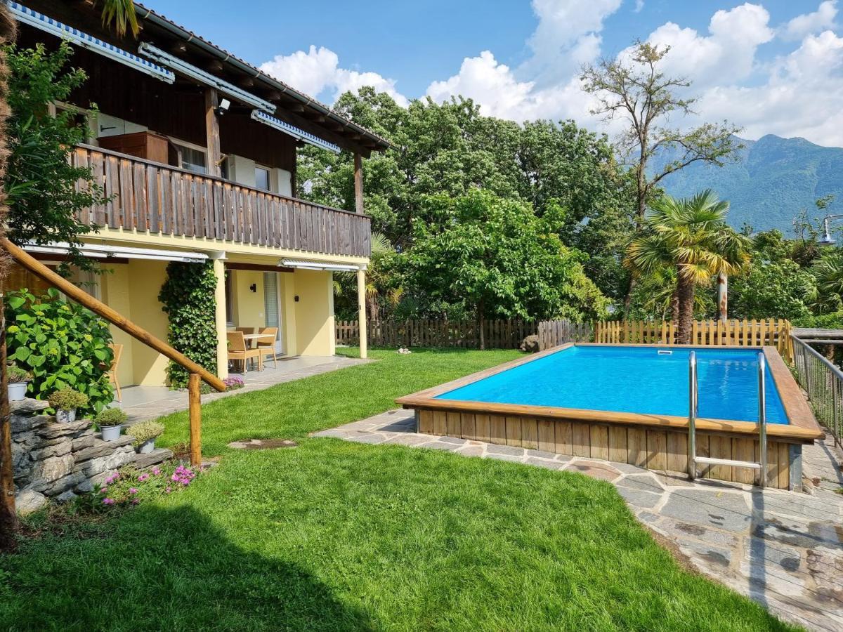Apartmán Casa Scerina Sementina Exteriér fotografie